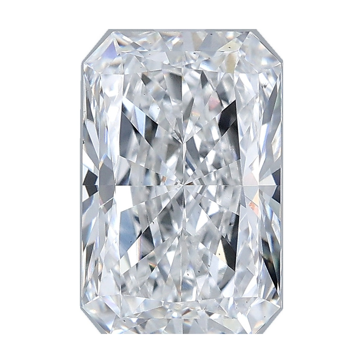 3.09 ct radiant lab-grown diamond, D color, VS2 clarity, IGI certified, still from its 360° video