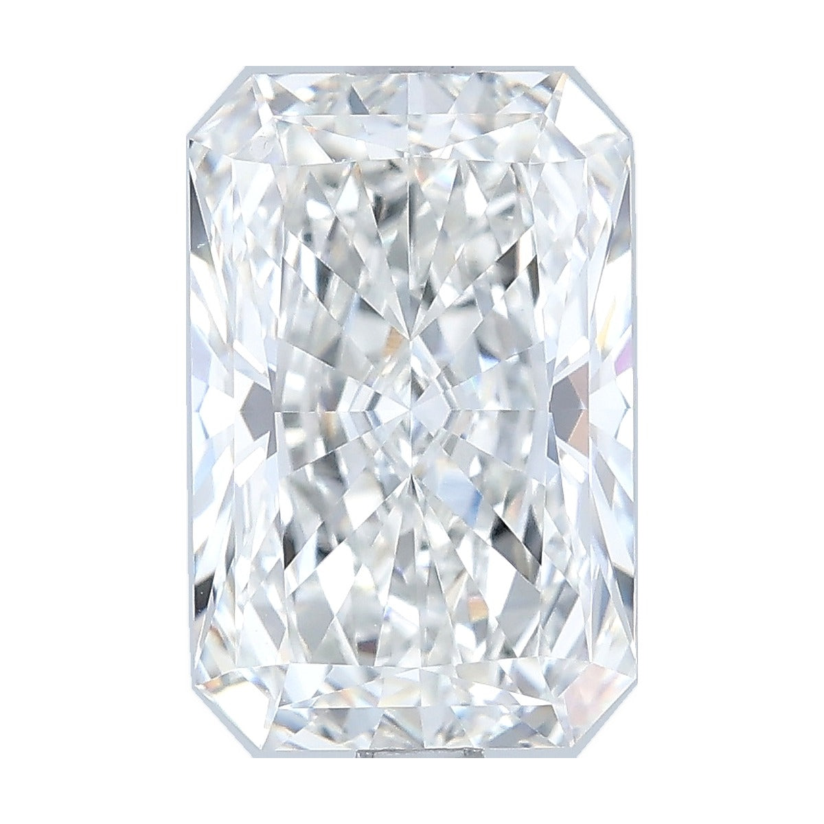 3.09 ct radiant lab-grown diamond, F color, VVS2 clarity, IGI certified, still from its 360° video