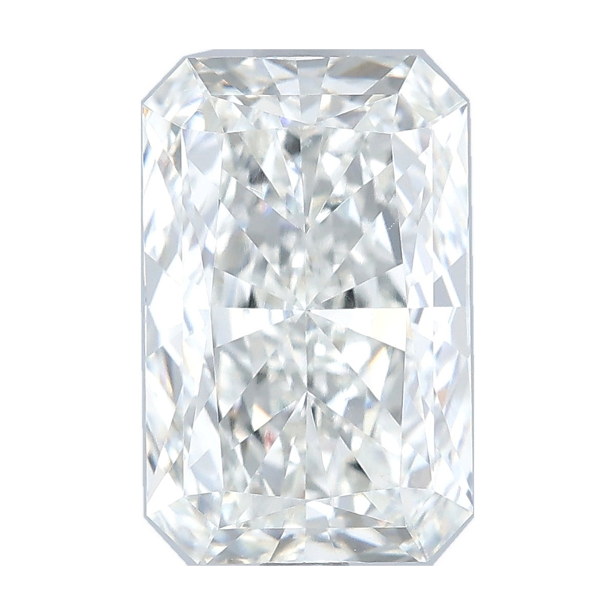 3.09 ct radiant lab-grown diamond, G color, VVS2 clarity, IGI certified, still from its 360° video