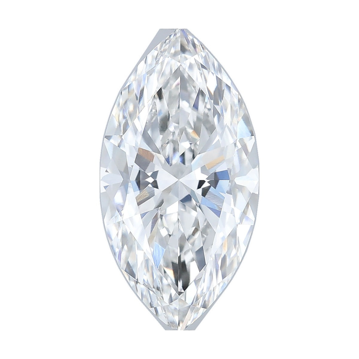 3.10 ct marquise lab-grown diamond, F color, VVS2 clarity, IGI certified, still from its 360° video