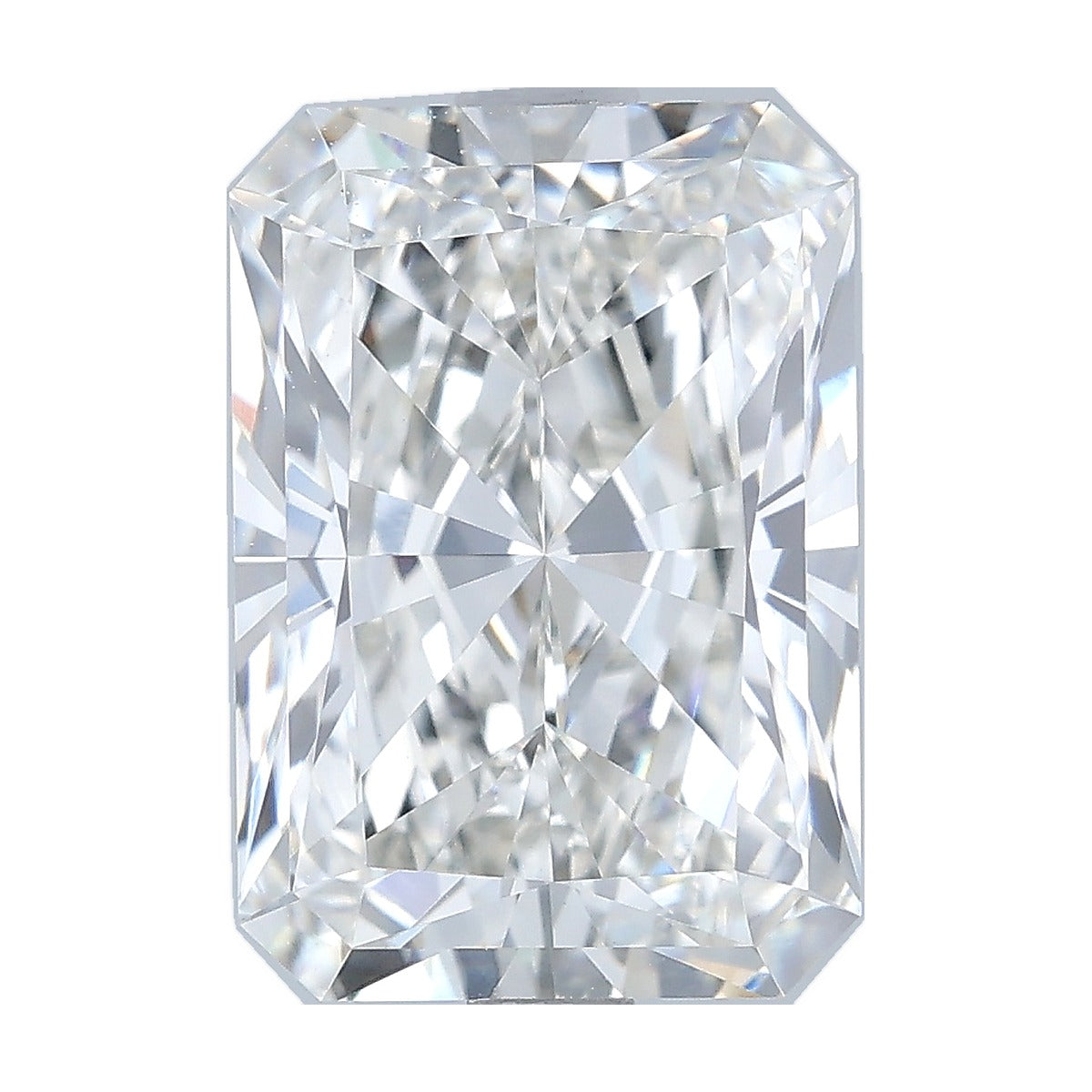 3.10 ct radiant lab-grown diamond, F color, VVS2 clarity, IGI certified, still from its 360° video