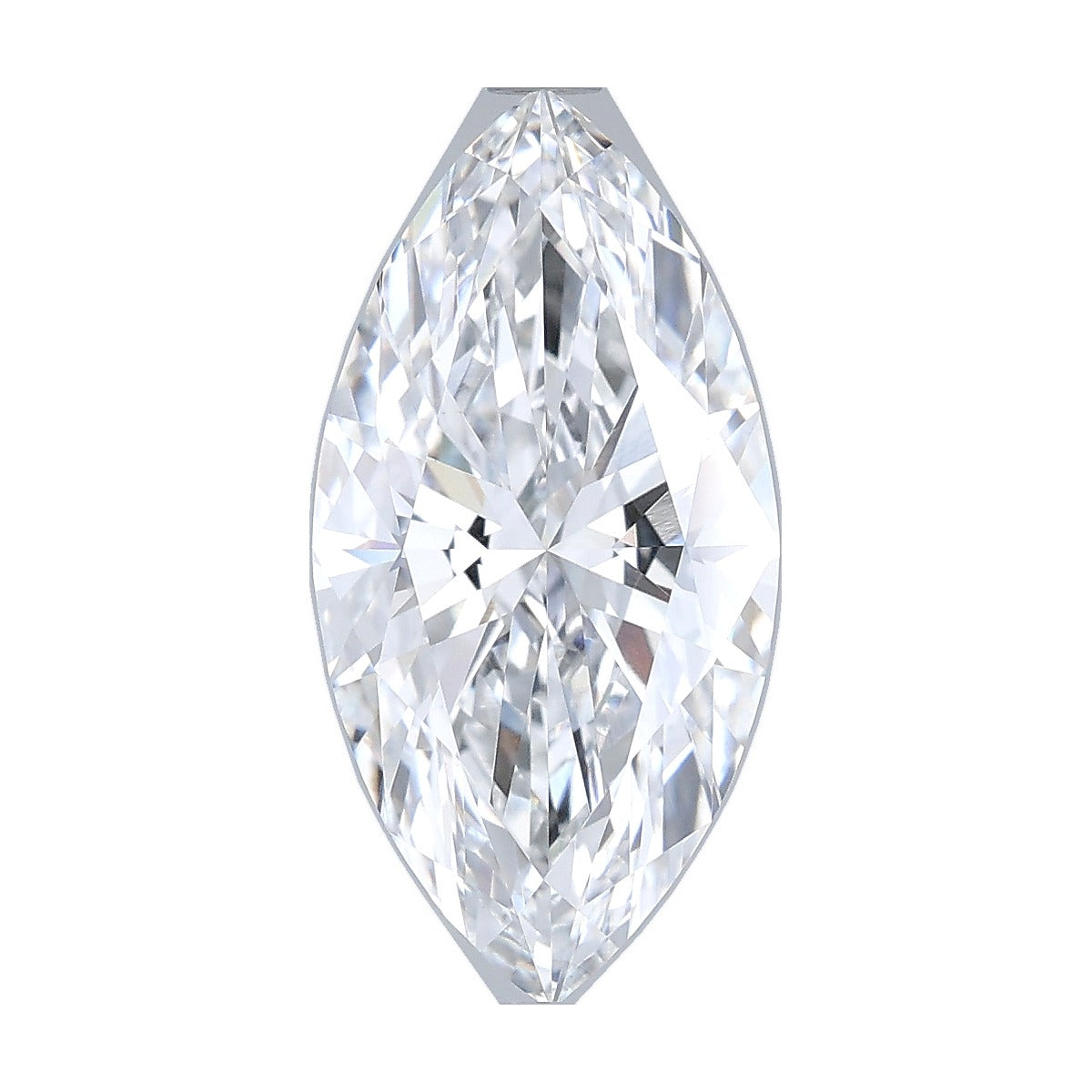 3.11 ct marquise lab-grown diamond, E color, VVS2 clarity, GIA certified, still from its 360° video