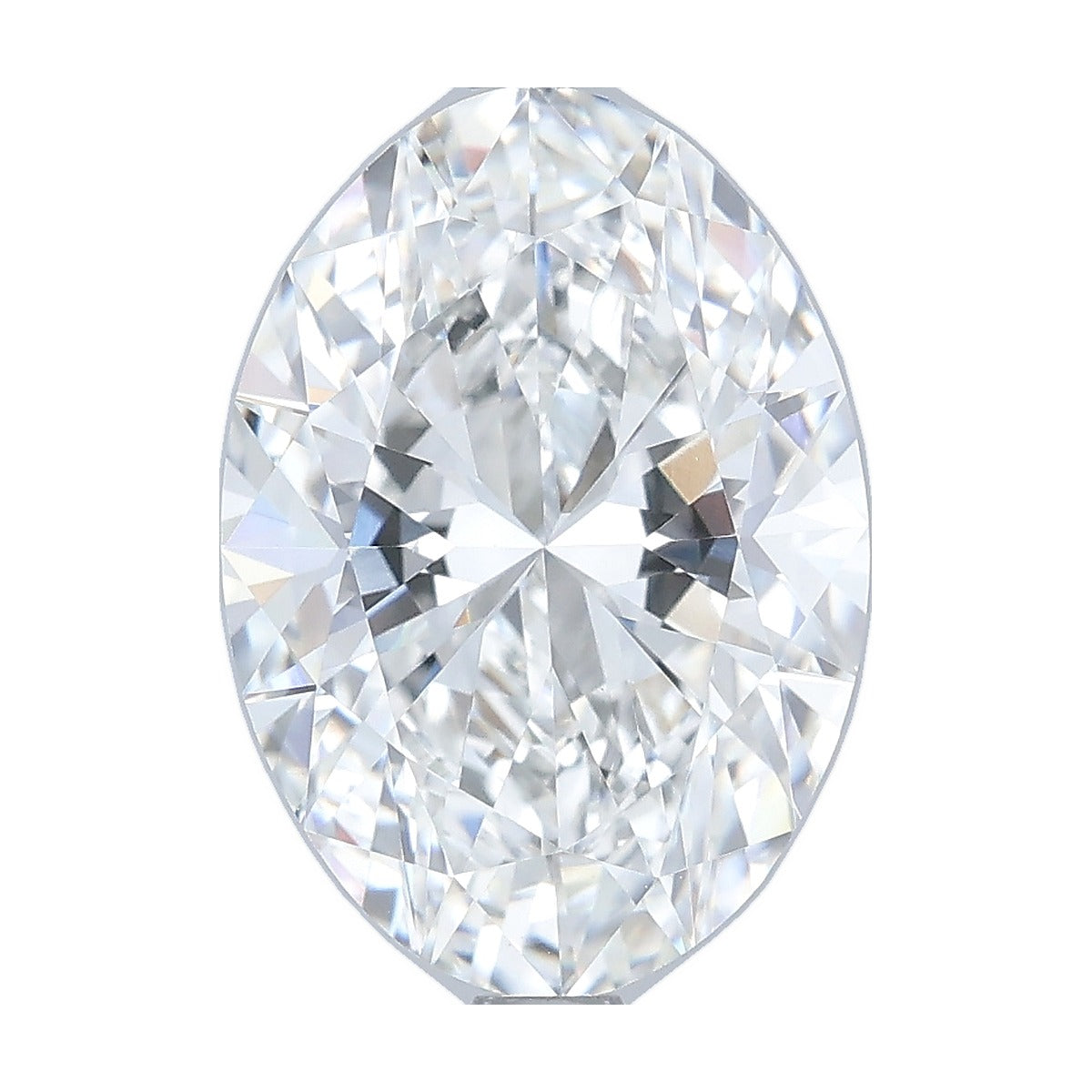 3.11 ct oval lab-grown diamond, F color, VVS2 clarity, IGI certified, still from its 360° video