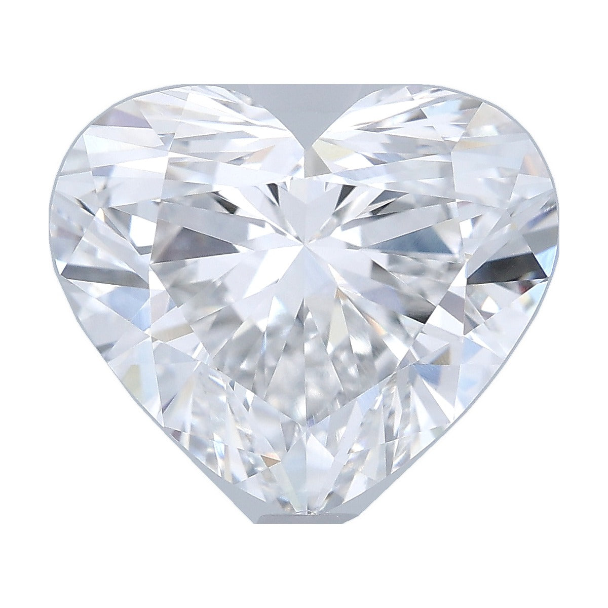 3.14 ct heart lab-grown diamond, D color, VVS1 clarity, IGI certified, still from its 360° video