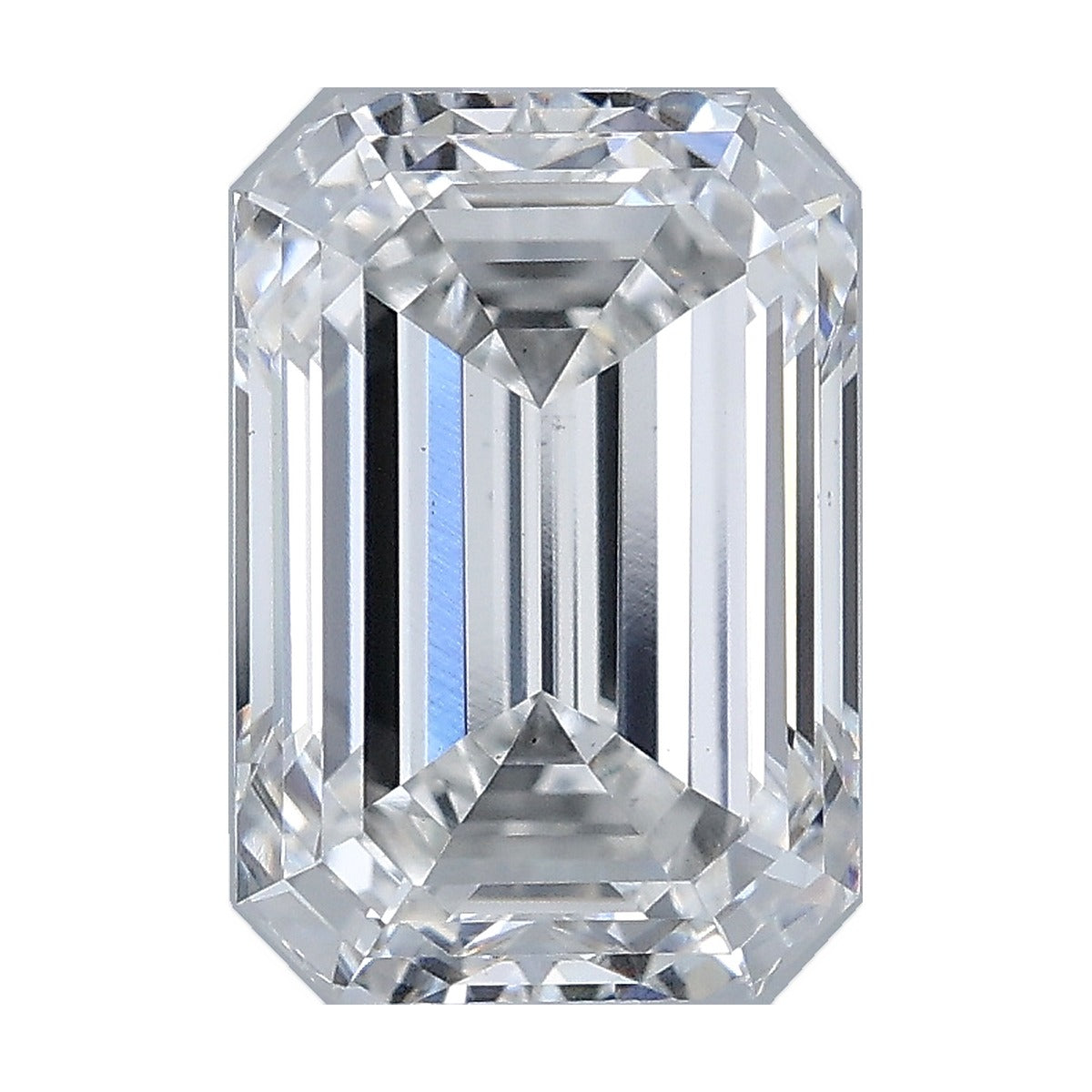 3.21 ct emerald lab-grown diamond, F color, VS1 clarity, IGI certified, still from its 360° video