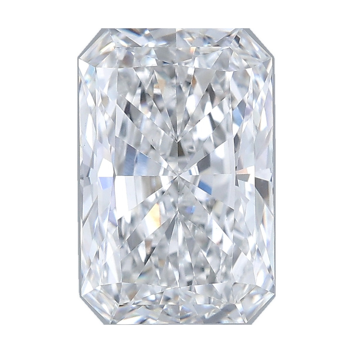 3.23 ct radiant lab-grown diamond, D color, VS1 clarity, IGI certified, still from its 360° video