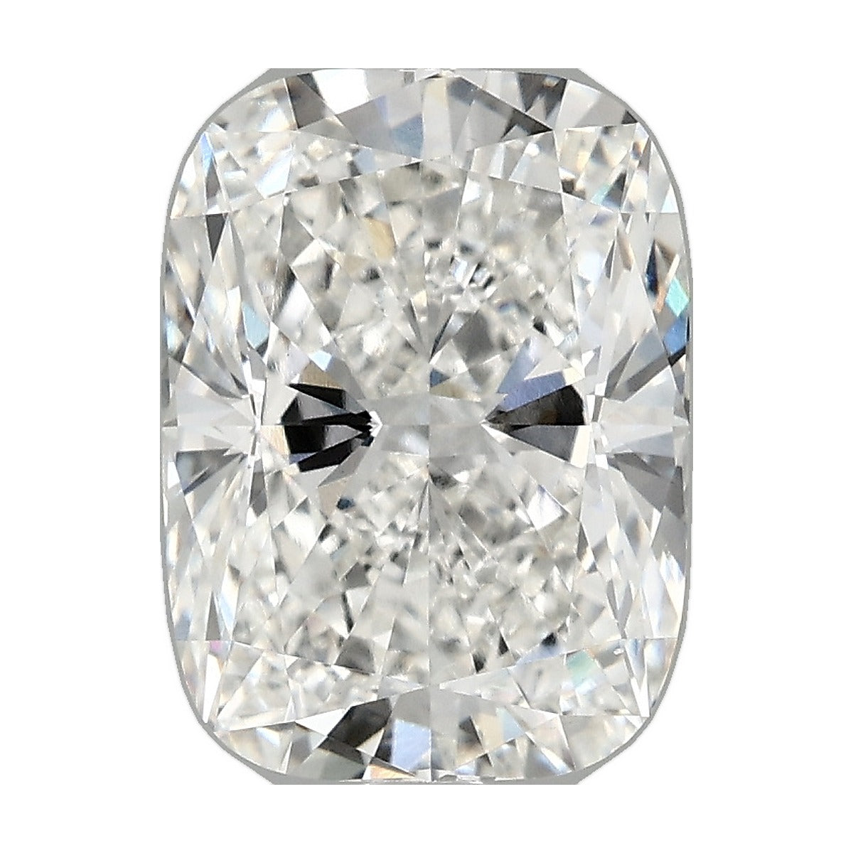 3.24 ct elongated cushion lab-grown diamond, F color, VS1 clarity, IGI certified, still from its 360° video