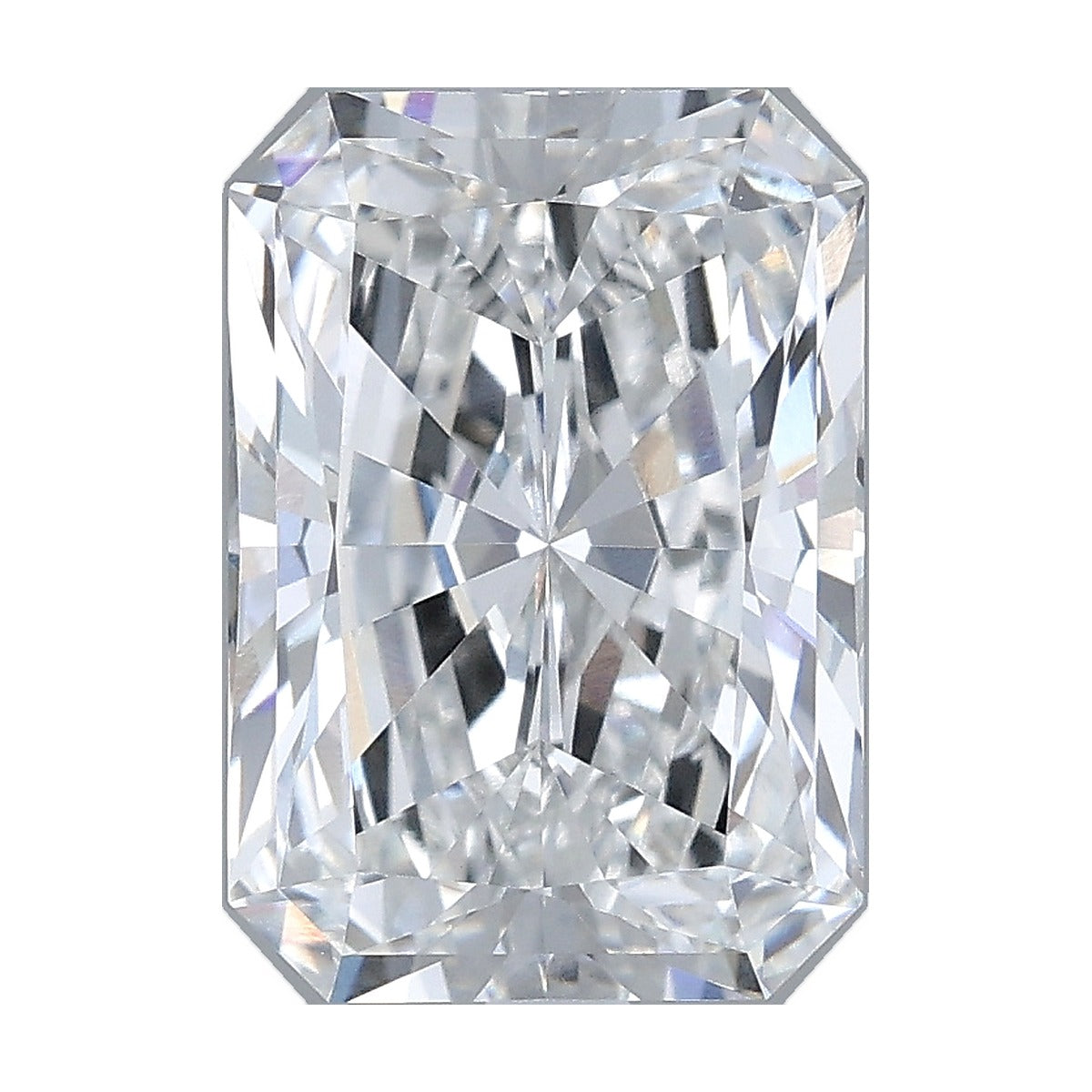 3.24 ct radiant lab-grown diamond, E color, VVS2 clarity, IGI certified, still from its 360° video