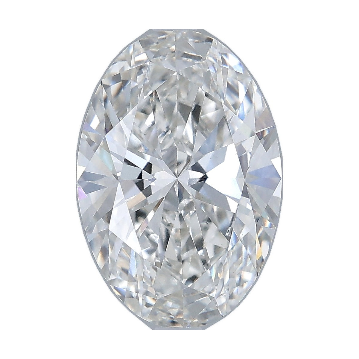 3.26 ct oval lab-grown diamond, F color, VS1 clarity, IGI certified, still from its 360° video