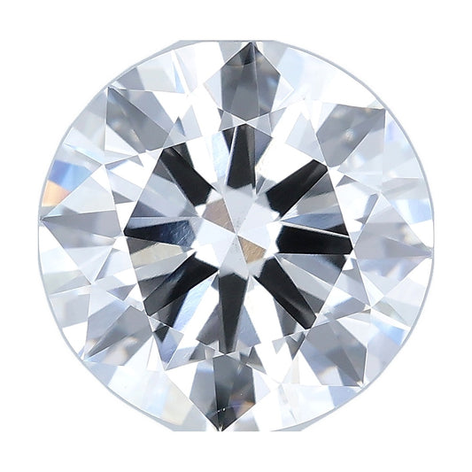 3.26 ct round lab-grown diamond, F color, VS1 clarity, IGI certified, still from its 360° video