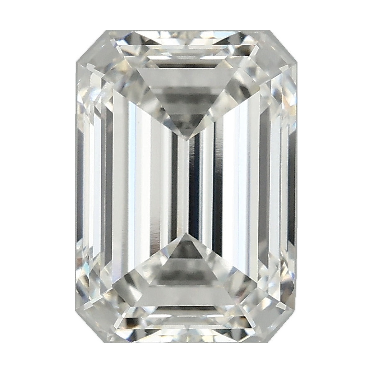 3.27 ct emerald lab-grown diamond, F color, VVS2 clarity, IGI certified, still from its 360° video