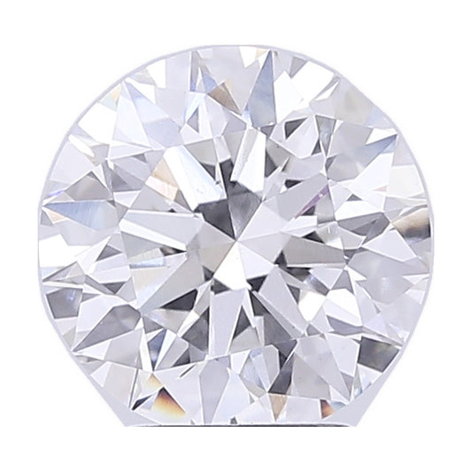 3.27 ct round lab-grown diamond, F color, VS1 clarity, IGI certified, still from its 360° video