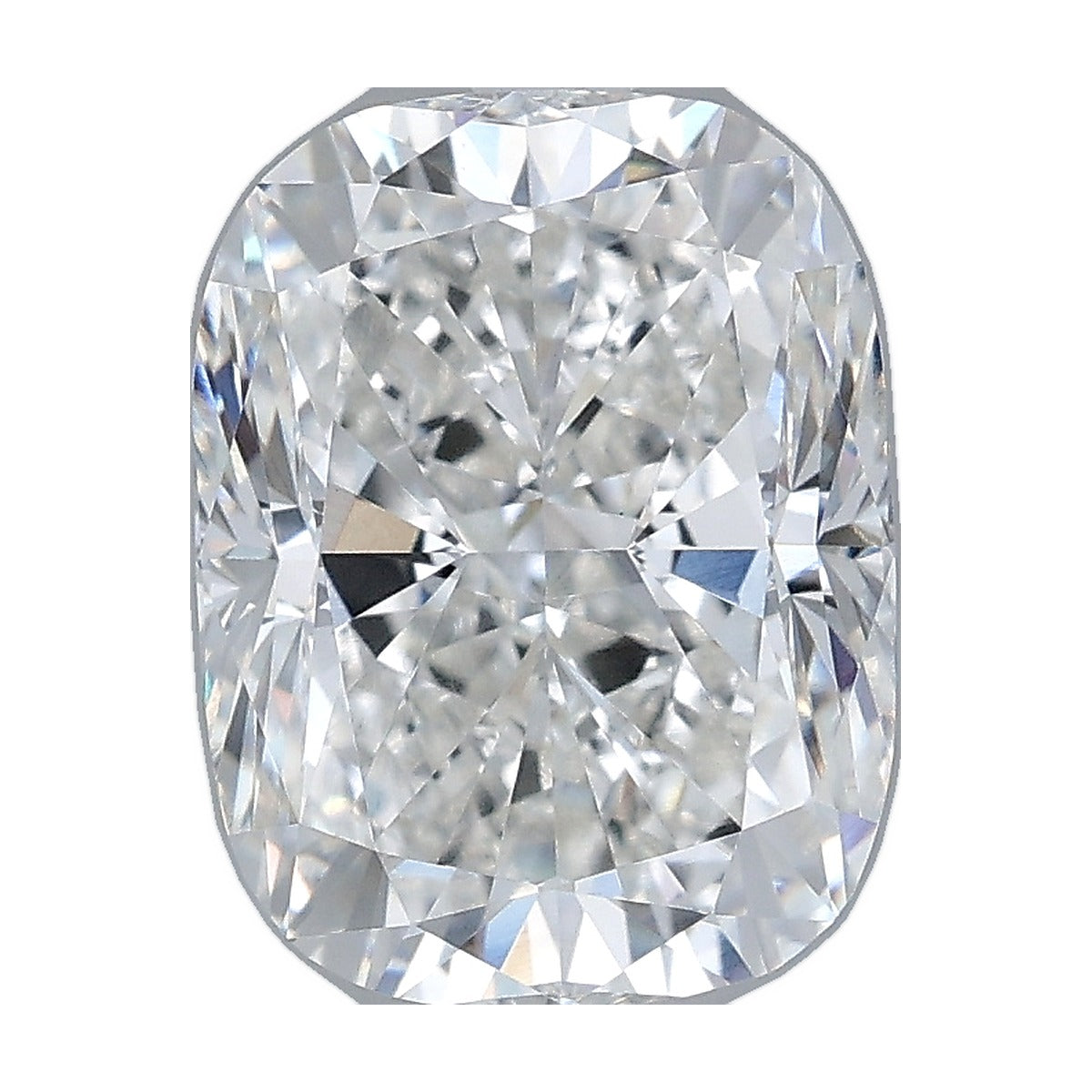 3.29 ct elongated cushion lab-grown diamond, F color, VS1 clarity, IGI certified, still from its 360° video