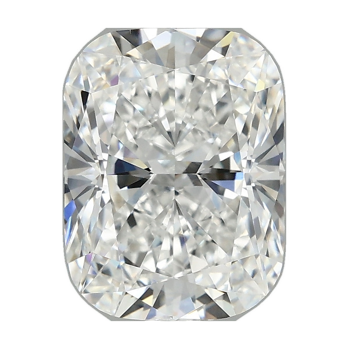 3.30 ct elongated cushion lab-grown diamond, D color, VS1 clarity, IGI certified, still from its 360° video