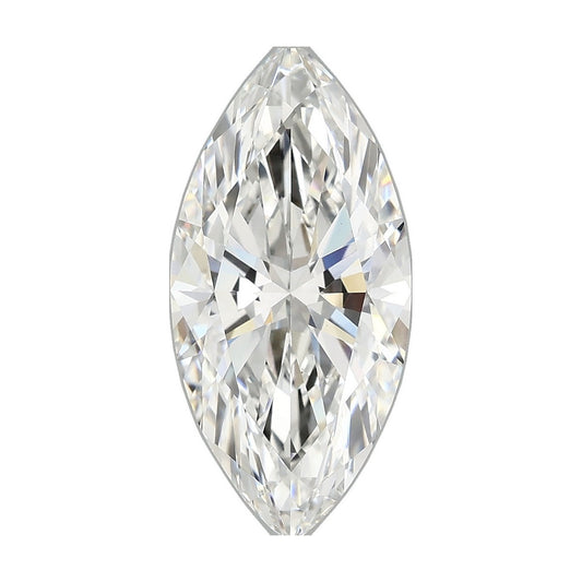 3.30 ct marquise lab-grown diamond, F color, VVS2 clarity, IGI certified, still from its 360° video