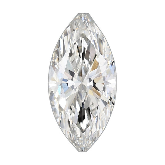 3.32 ct marquise lab-grown diamond, F color, VVS2 clarity, IGI certified, still from its 360° video