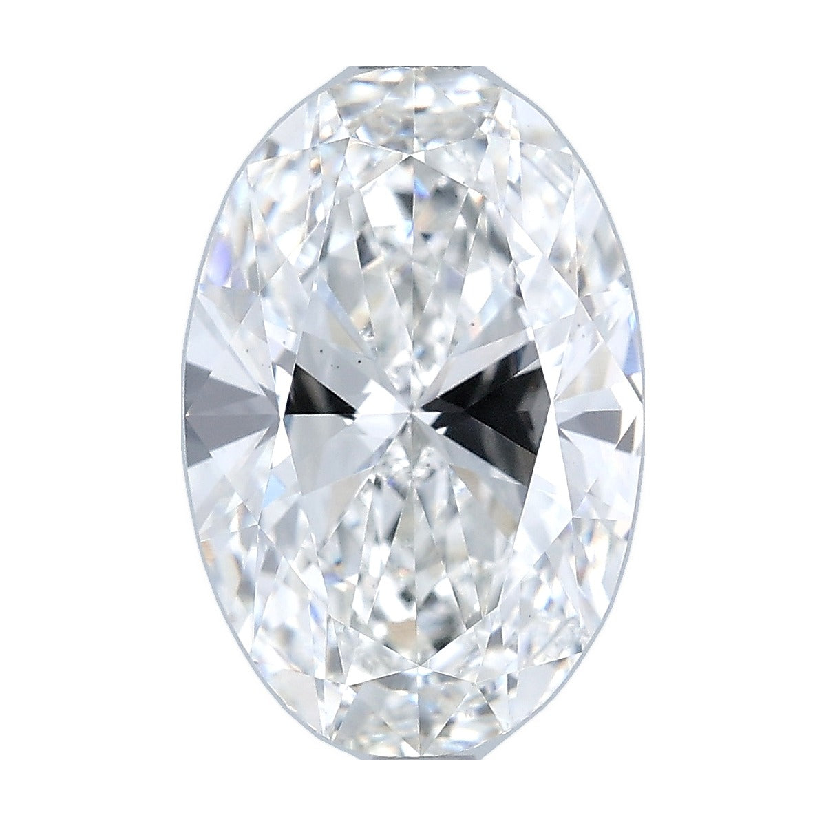 3.32 ct oval lab-grown diamond, F color, VS1 clarity, IGI certified, still from its 360° video