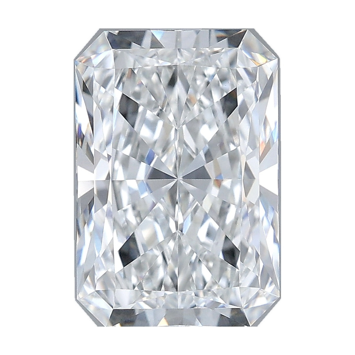 3.32 ct radiant lab-grown diamond, E color, VVS2 clarity, IGI certified, still from its 360° video