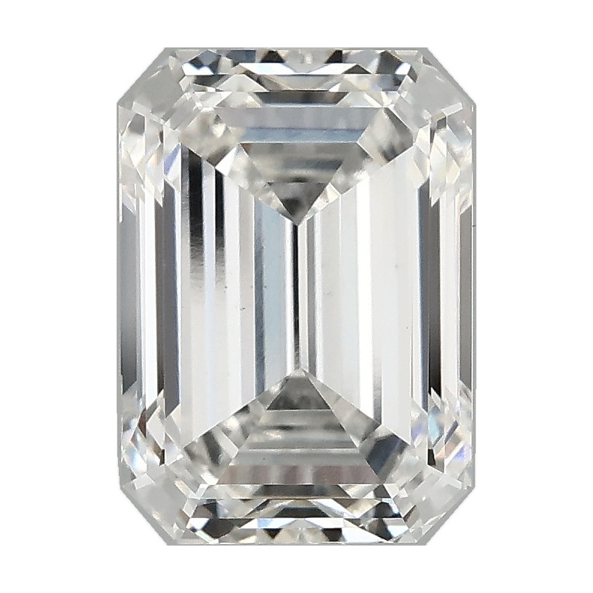 3.34 ct emerald lab-grown diamond, F color, VS1 clarity, IGI certified, still from its 360° video