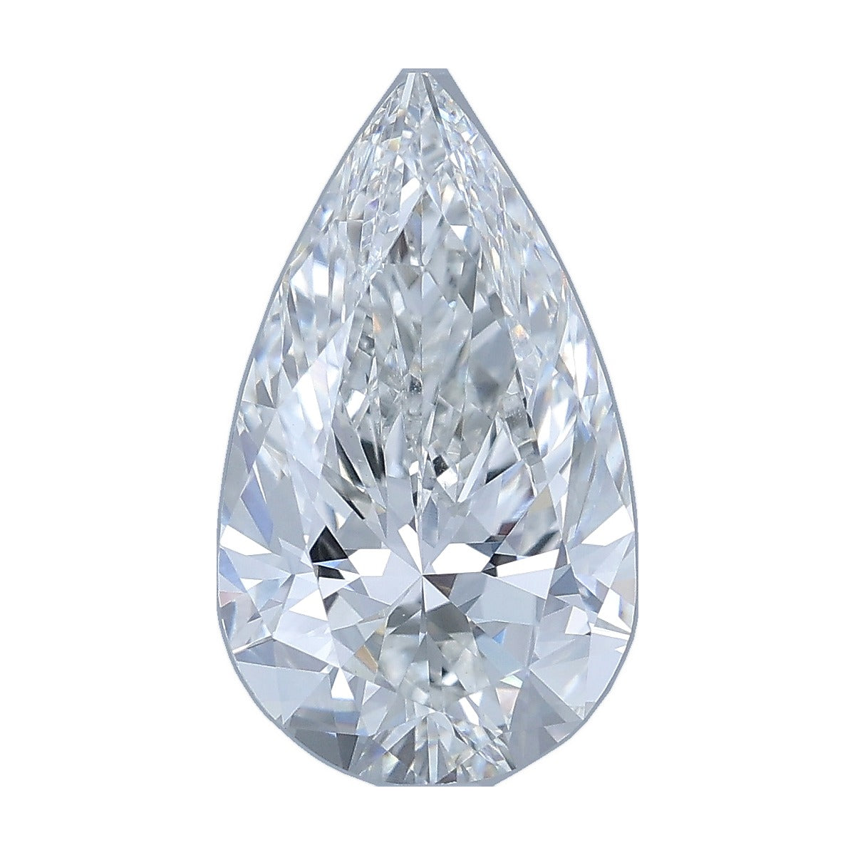 3.36 ct pear lab-grown diamond, F color, VVS2 clarity, IGI certified, still from its 360° video