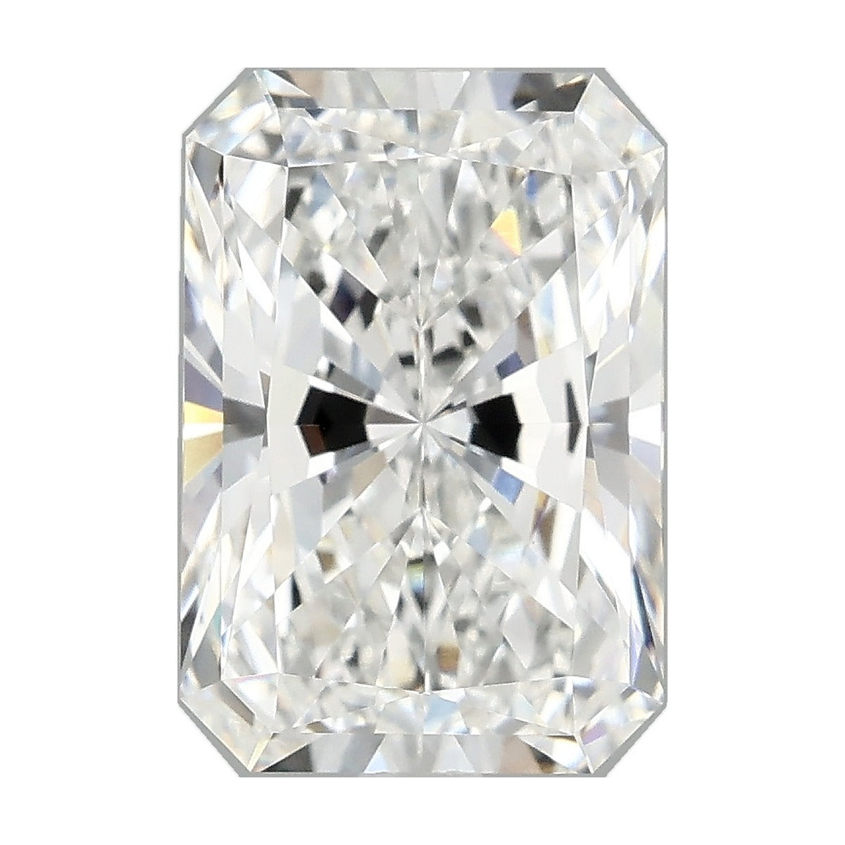 3.36 ct radiant lab-grown diamond, E color, VVS2 clarity, IGI certified, still from its 360° video