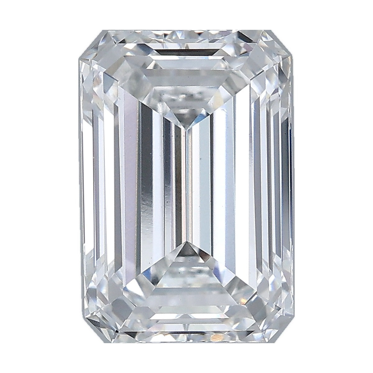 3.50 ct emerald lab-grown diamond, E color, VS1 clarity, IGI certified, still from its 360° video