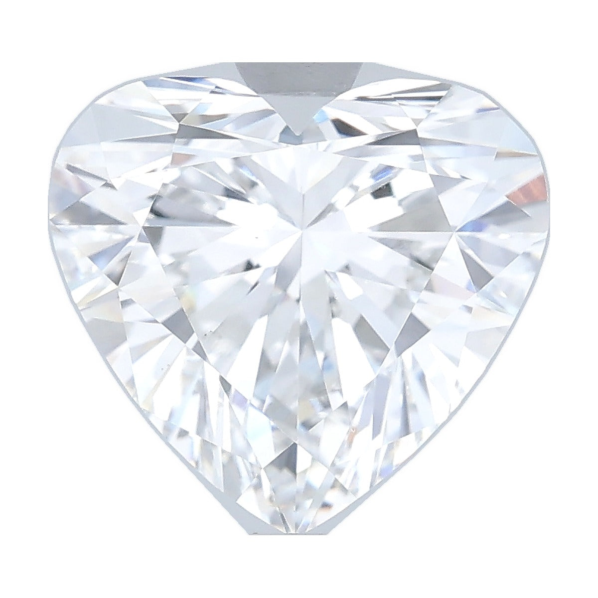 3.50 ct heart lab-grown diamond, D color, VS1 clarity, IGI certified, still from its 360° video