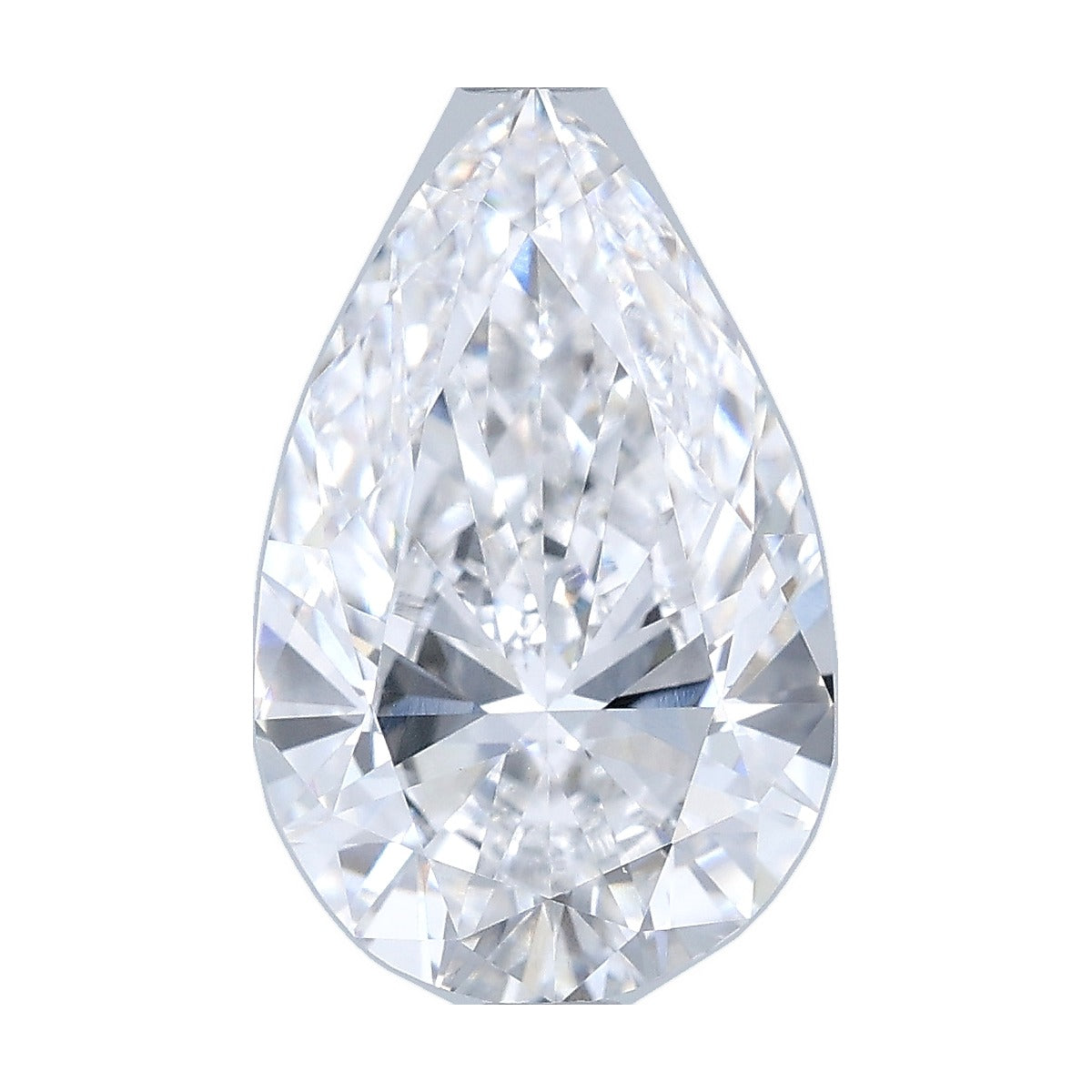 3.50 ct pear lab-grown diamond, D color, VVS2 clarity, GIA certified, still from its 360° video