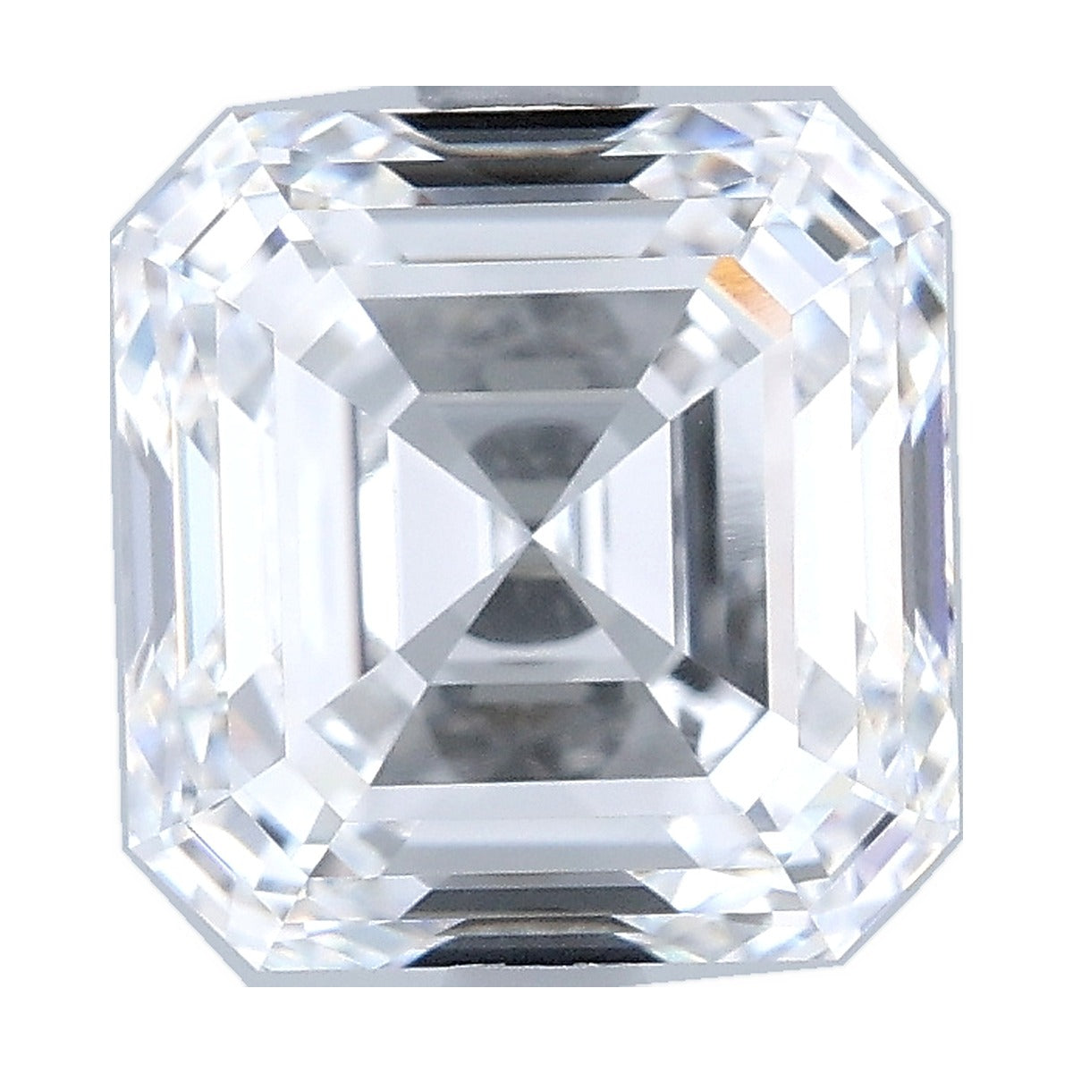 3.51 ct asscher lab-grown diamond, D color, VVS2 clarity, IGI certified, still from its 360° video