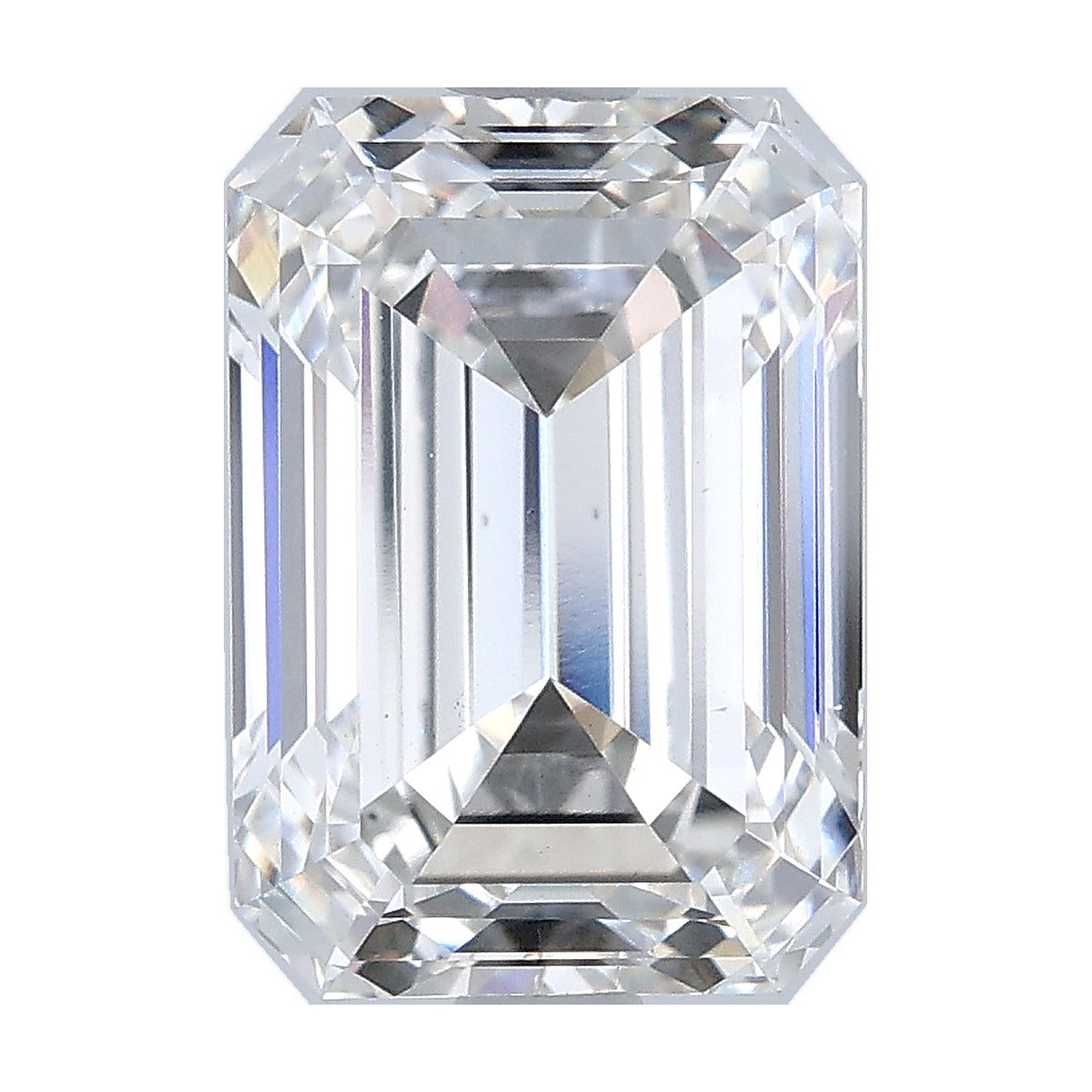 3.51 ct emerald lab-grown diamond, G color, VS1 clarity, IGI certified, still from its 360° video