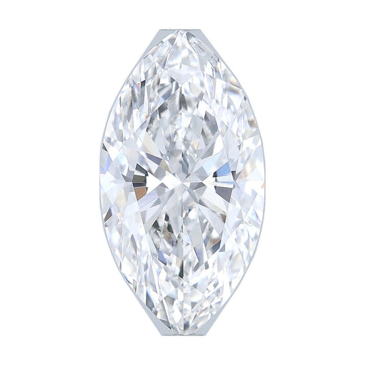 3.51 ct marquise lab-grown diamond, D color, VS1 clarity, IGI certified, still from its 360° video