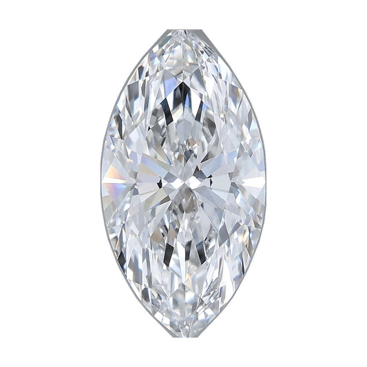 3.51 ct marquise lab-grown diamond, D color, VVS1 clarity, IGI certified, still from its 360° video