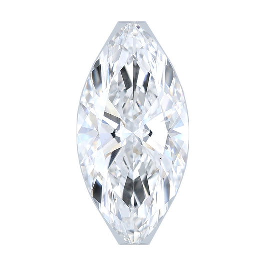 3.51 ct marquise lab-grown diamond, E color, VS1 clarity, IGI certified, still from its 360° video