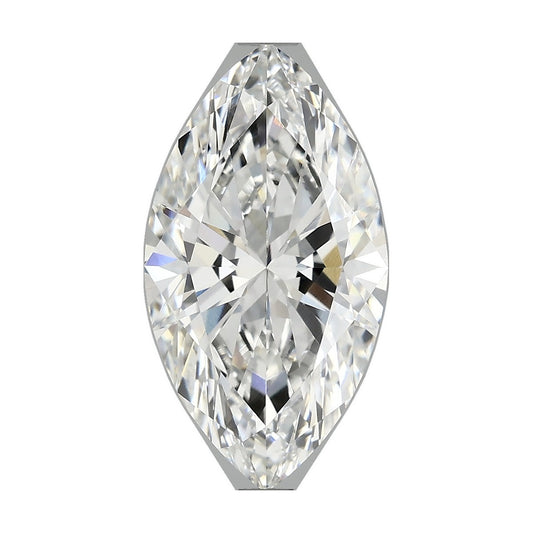 3.51 ct marquise lab-grown diamond, F color, VS1 clarity, IGI certified, still from its 360° video