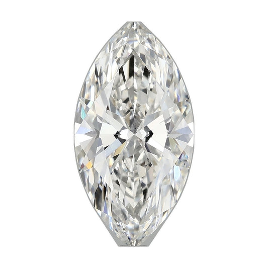 3.51 ct marquise lab-grown diamond, G color, VS1 clarity, IGI certified, still from its 360° video