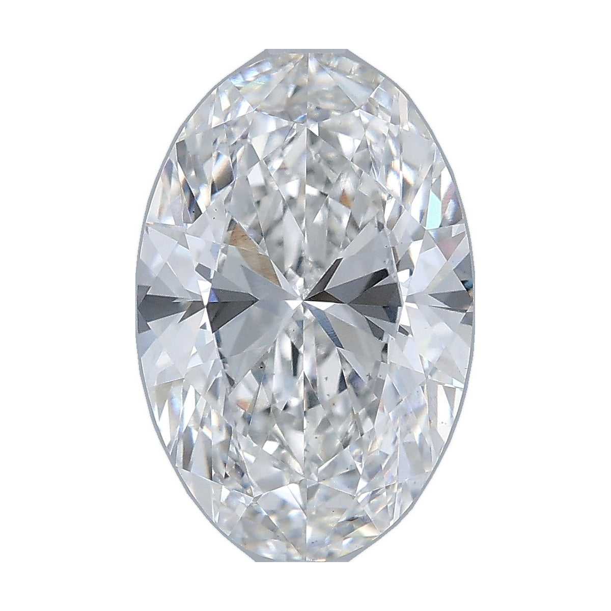 3.51 ct oval lab-grown diamond, E color, VS1 clarity, IGI certified, still from its 360° video