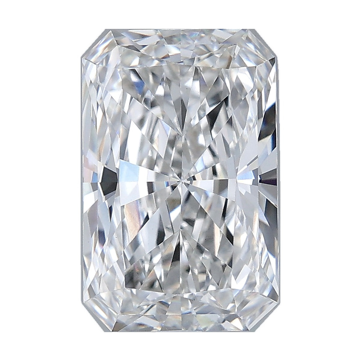 3.51 ct radiant lab-grown diamond, F color, VS1 clarity, IGI certified, still from its 360° video