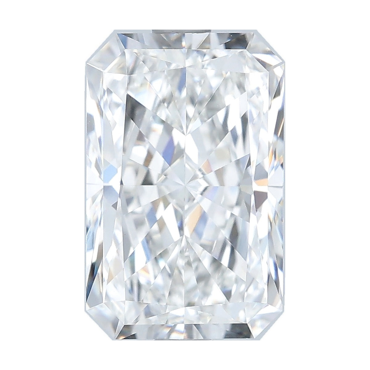 3.51 ct radiant lab-grown diamond, F color, VVS2 clarity, IGI certified, still from its 360° video