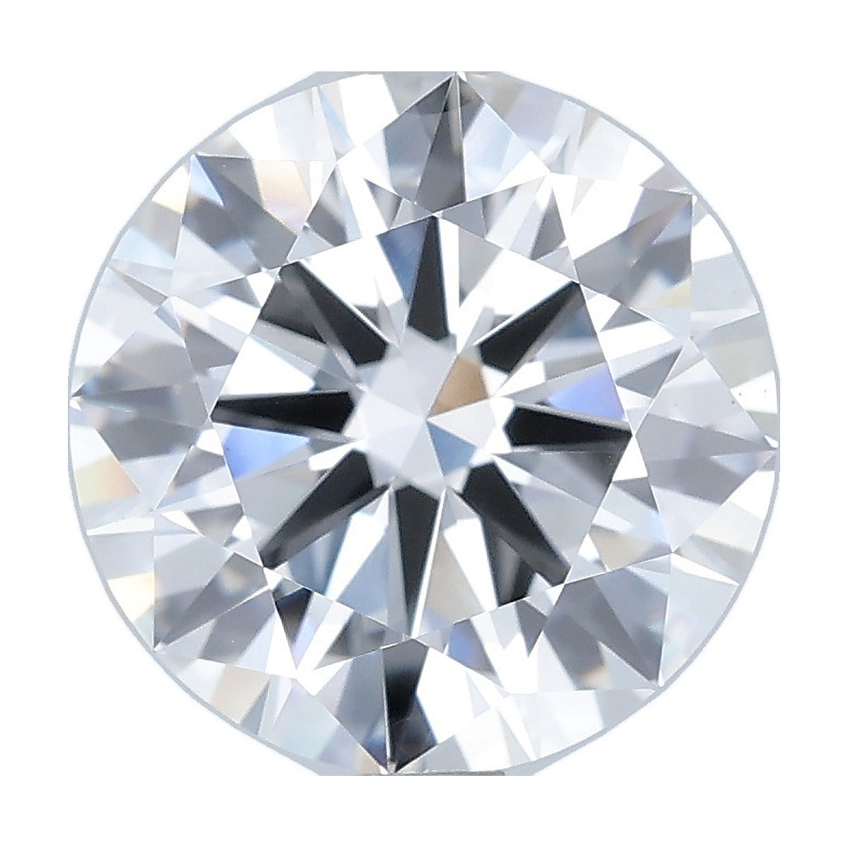 3.51 ct round lab-grown diamond, F color, VS1 clarity, IGI certified, still from its 360° video