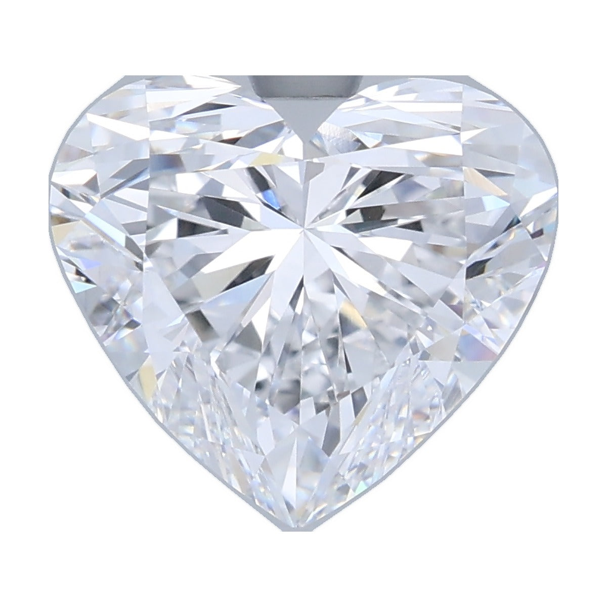 3.52 ct heart lab-grown diamond, D color, VVS2 clarity, GIA certified, still from its 360° video