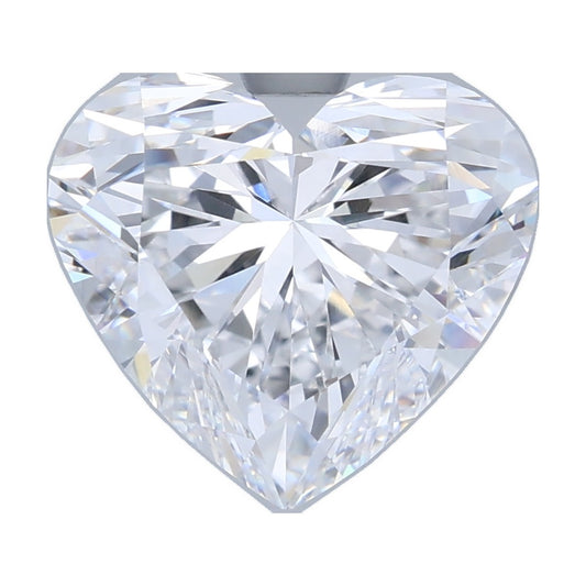 3.52 ct heart lab-grown diamond, D color, VVS2 clarity, GIA certified, still from its 360° video