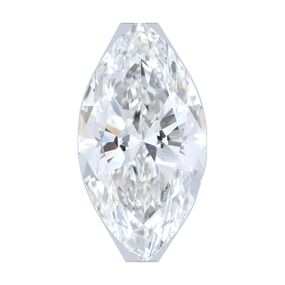 3.52 ct marquise lab-grown diamond, F color, VS1 clarity, IGI certified, still from its 360° video