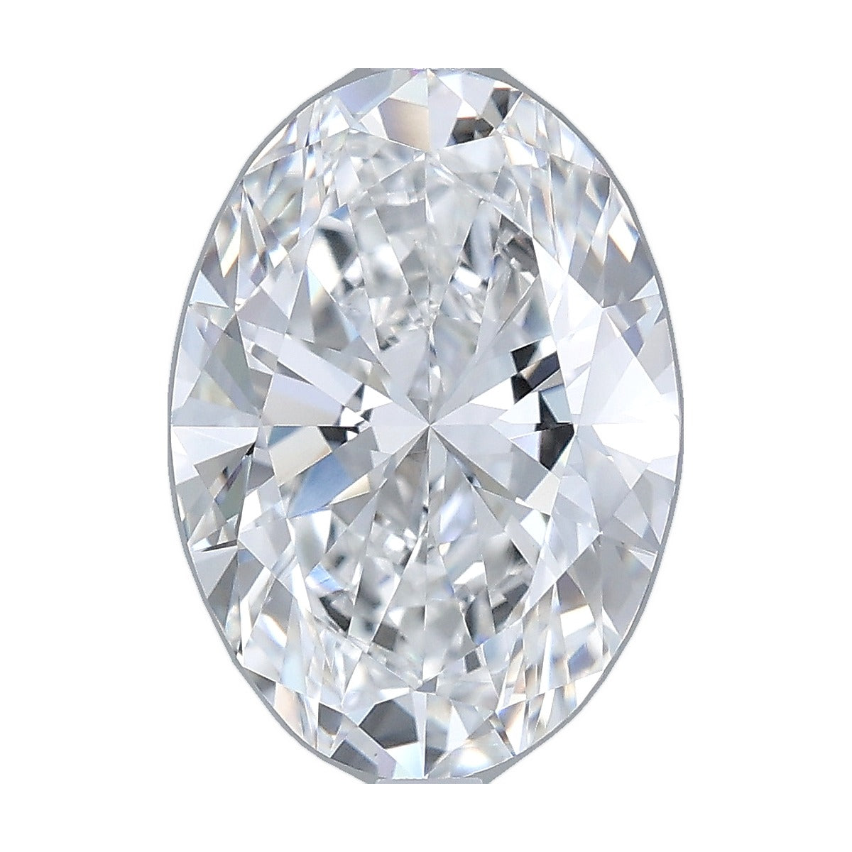 3.52 ct oval lab-grown diamond, E color, VVS2 clarity, IGI certified, still from its 360° video
