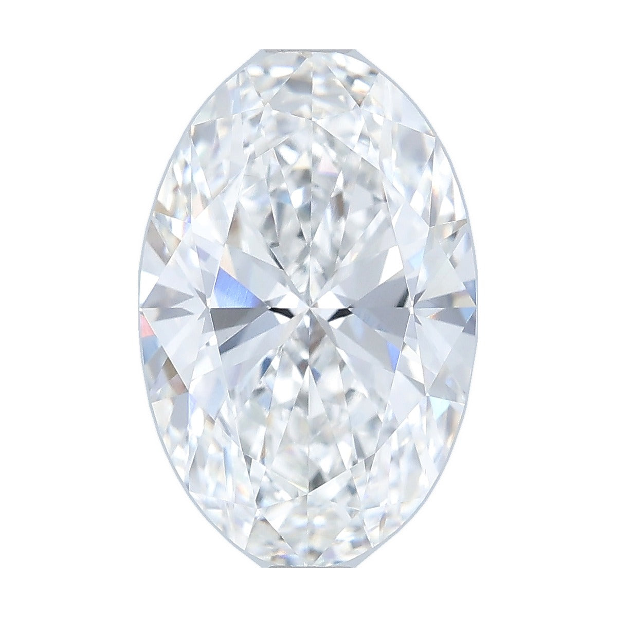 3.52 ct oval lab-grown diamond, F color, VVS2 clarity, IGI certified, still from its 360° video