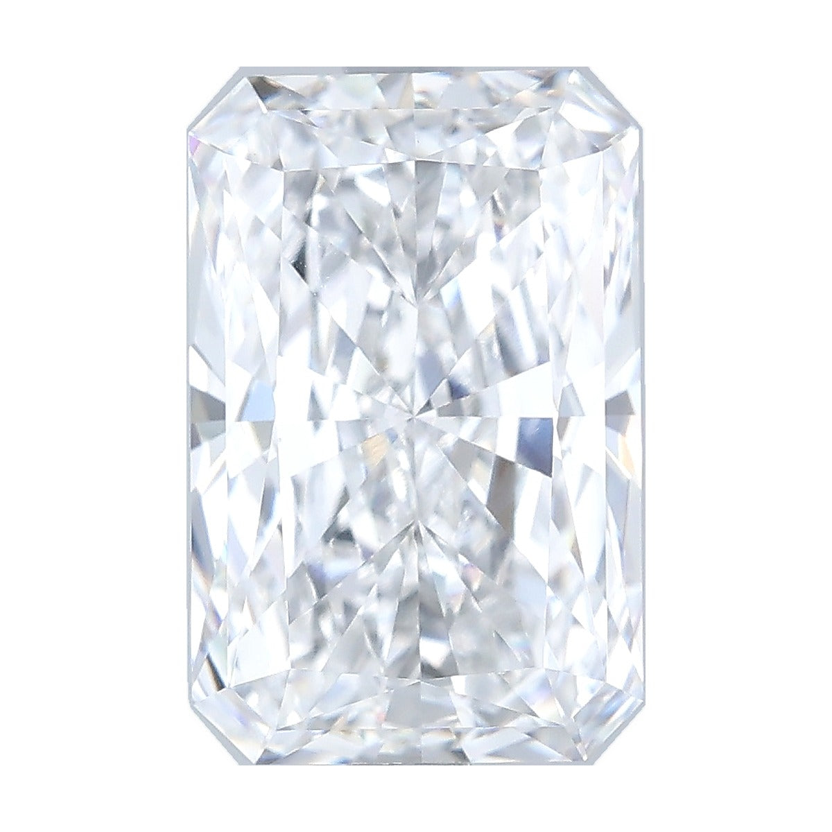3.52 ct radiant lab-grown diamond, D color, VVS2 clarity, IGI certified, still from its 360° video