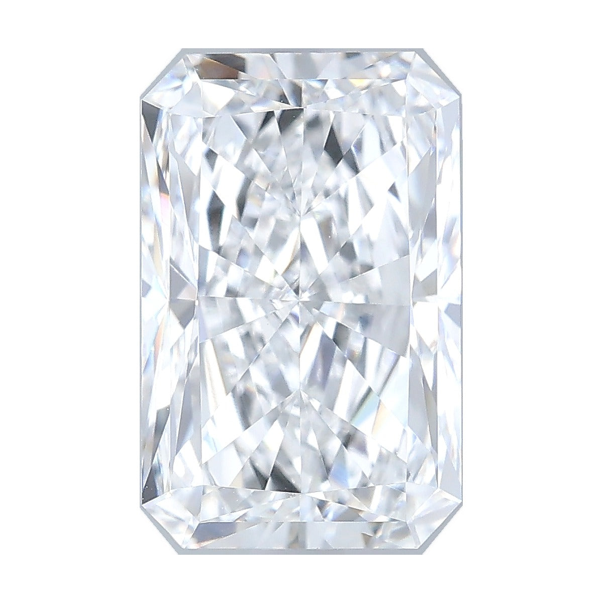 3.52 ct radiant lab-grown diamond, D color, VVS2 clarity, IGI certified, still from its 360° video