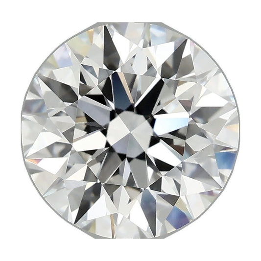 3.52 ct round lab-grown diamond, D color, VVS2 clarity, IGI certified, still from its 360° video