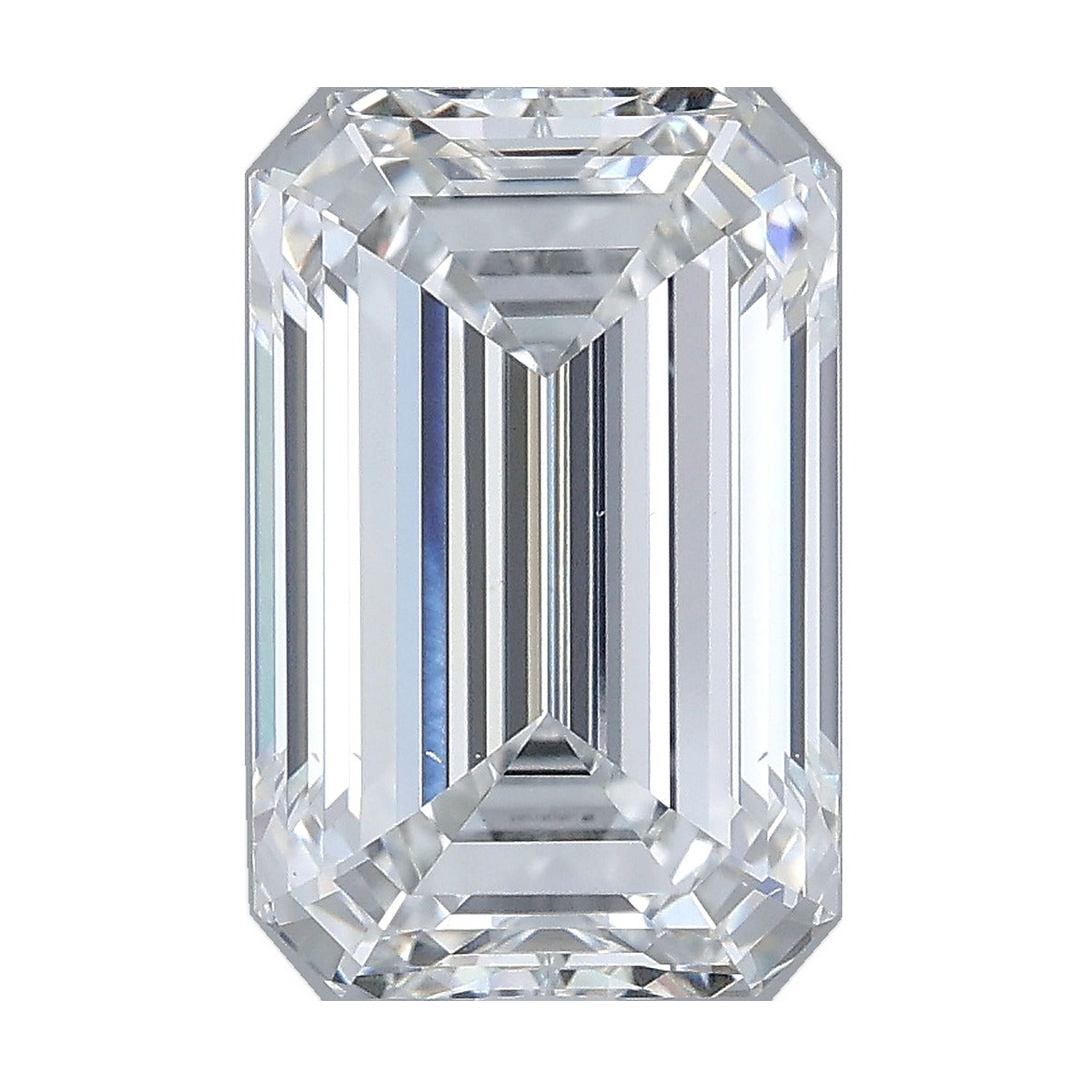 3.53 ct emerald lab-grown diamond, F color, VS2 clarity, IGI certified, still from its 360° video