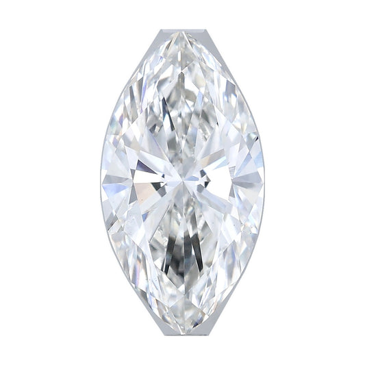 3.53 ct marquise lab-grown diamond, G color, VS2 clarity, IGI certified, still from its 360° video