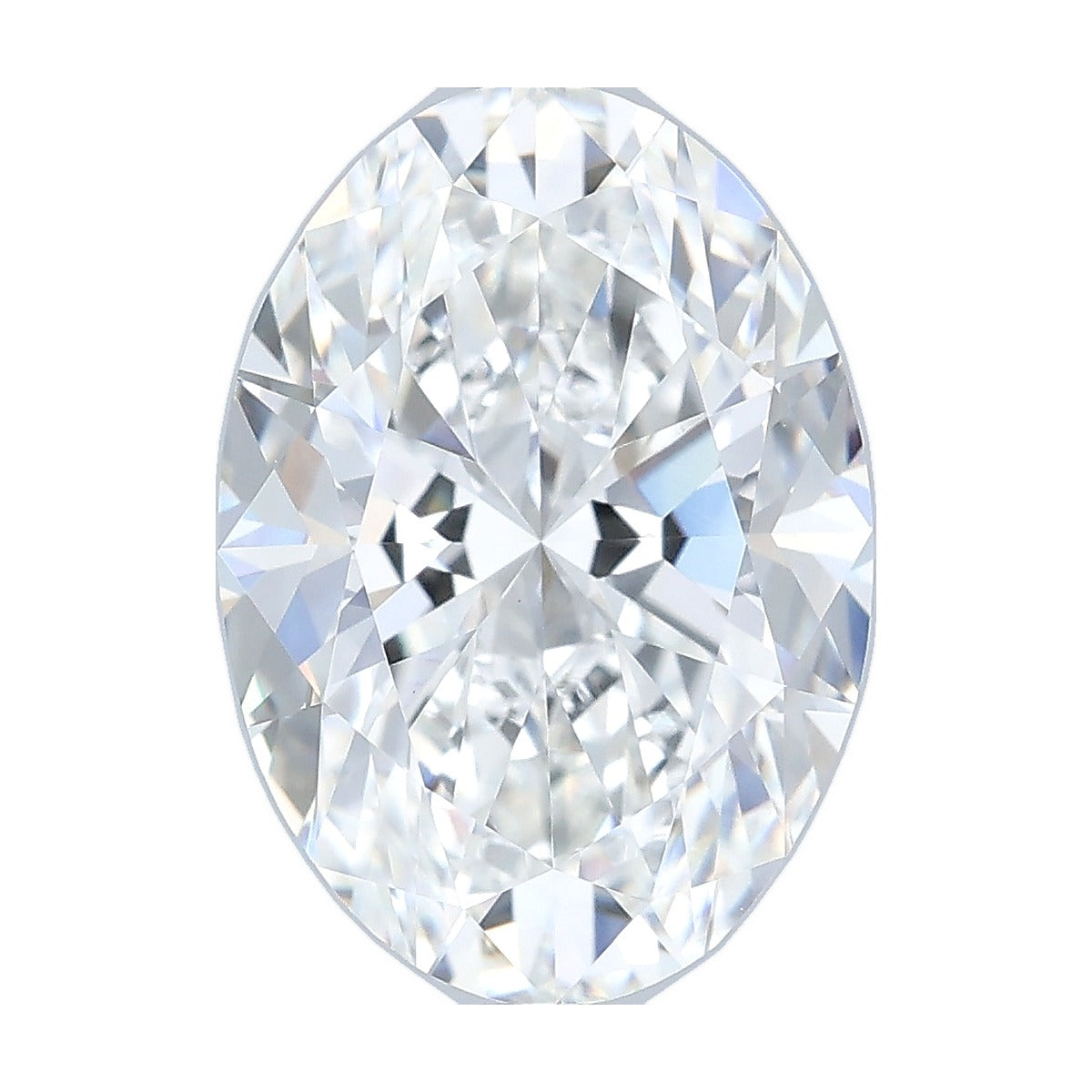 3.53 ct oval lab-grown diamond, F color, VVS2 clarity, IGI certified, still from its 360° video